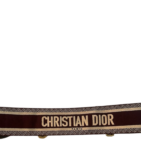 Christian Dior Maroon Strap - Picture 5 of 11
